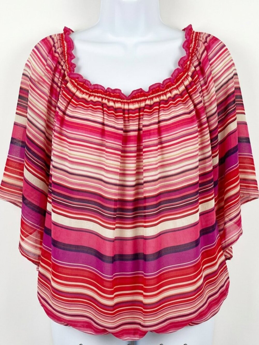 Myth Blouse 1X Women's Cozy Casual Colorful top
